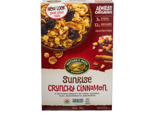 Nature’s Path Sunrise Crunchy Cinnamon Cereal