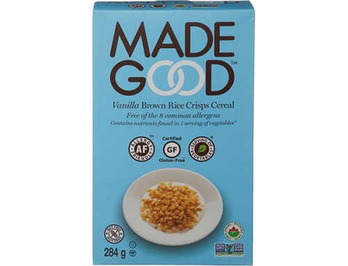 Made Good Brown Rice Crisps Cereal – Vanilla