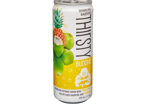 Thirsty Buddha Sparkling Coconut Water with Pineapple